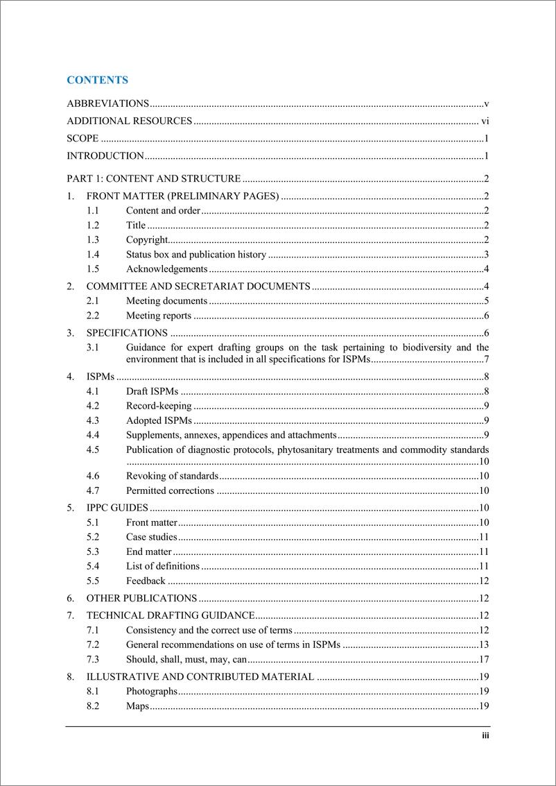 《联合国粮农组织：2022年IPPC风格指南报告（英文版）》 - 第5页预览图