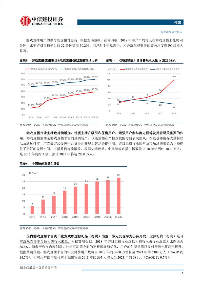 《传媒行业：鱼虎相争，游戏直播迎双雄时代-20190506-中信建投-21页》 - 第5页预览图