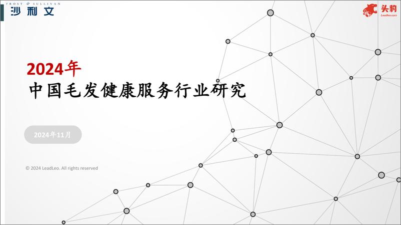 《2024年中国毛发健康服务行业研究-沙利文&头豹-2024.11-55页》 - 第1页预览图