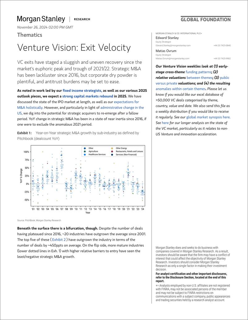 《Morgan Stanley-Thematics Venture Vision Exit Velocity-111826969》 - 第1页预览图