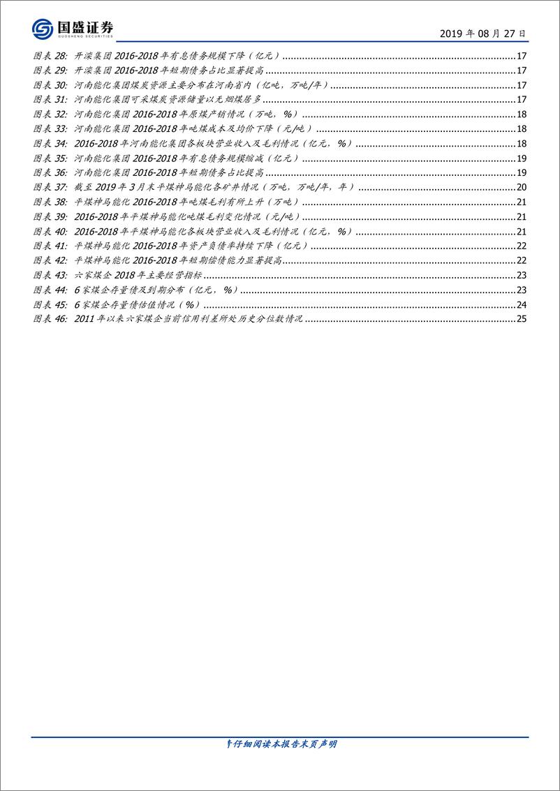 《固定收益点评：鲁冀豫六大煤炭集团了解一下-20190827-国盛证券-26页》 - 第4页预览图