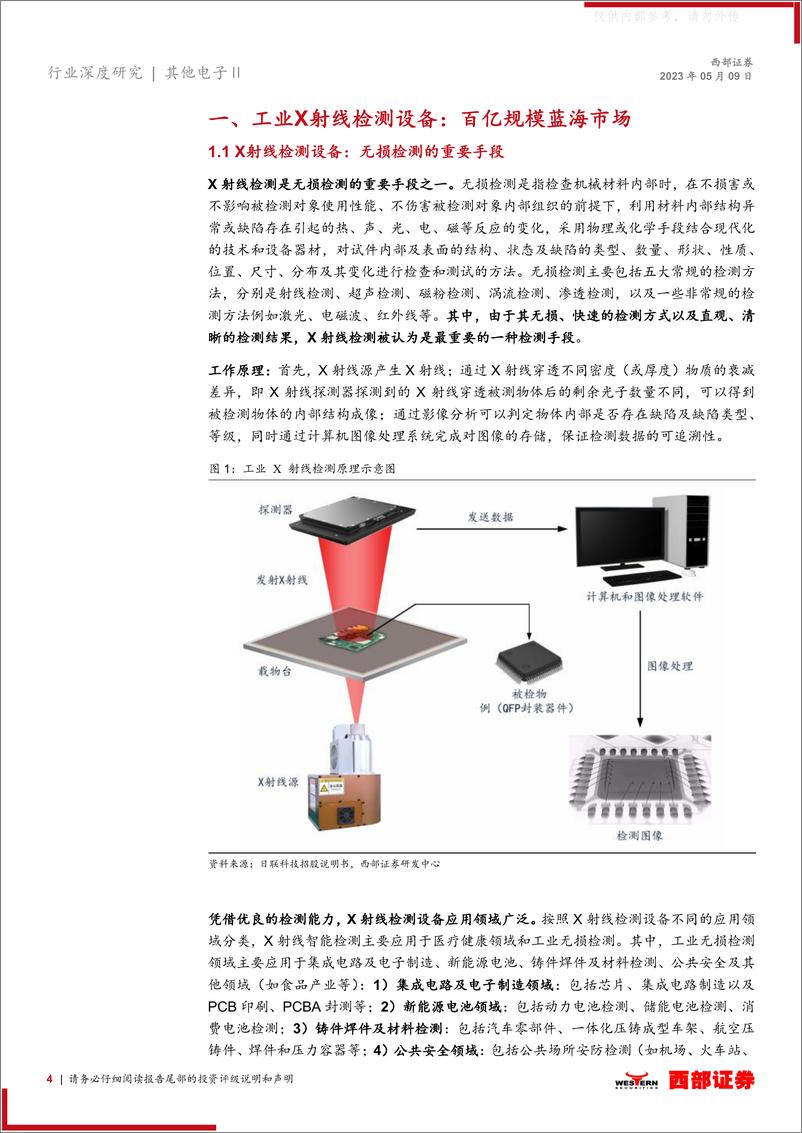 《西部证券-X射线检测行业深度：国产替代空间广阔，自主可控势在必行-230509》 - 第4页预览图