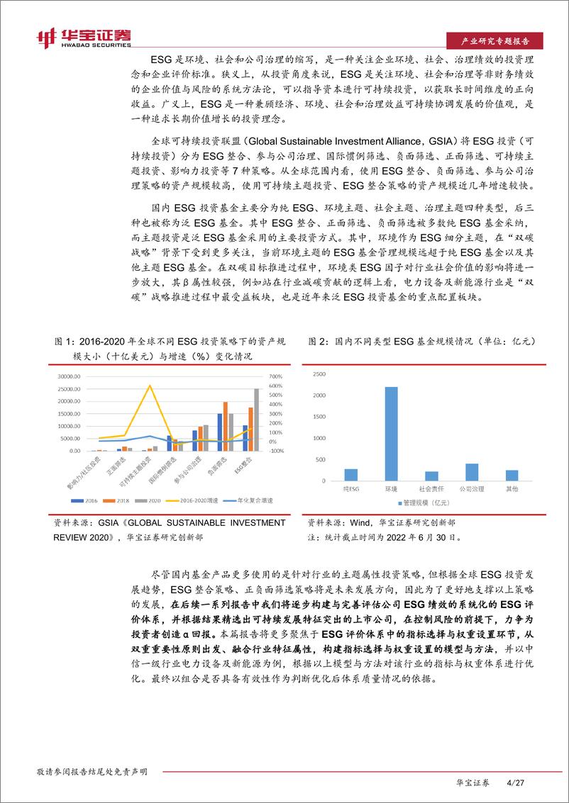 《以电力设备及新能源行业为例：优化ESG评价体系，增强ESG评分选股有效性-20221013-华宝证券-27页》 - 第5页预览图