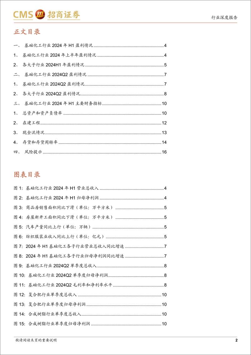 《基础化工行业2024年半年报总结：市场需求有所回暖，供需格局有望迎来改善-240901-招商证券-17页》 - 第2页预览图