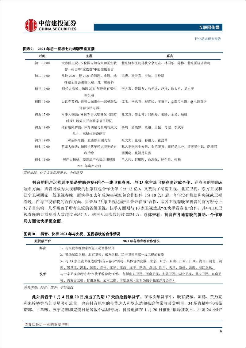 《春节娱乐行业观察：快手极速版下载量领跑；长视频会员促销；泡泡玛特线上线下运营不断破圈-20210218-中信建投-18页》 - 第7页预览图