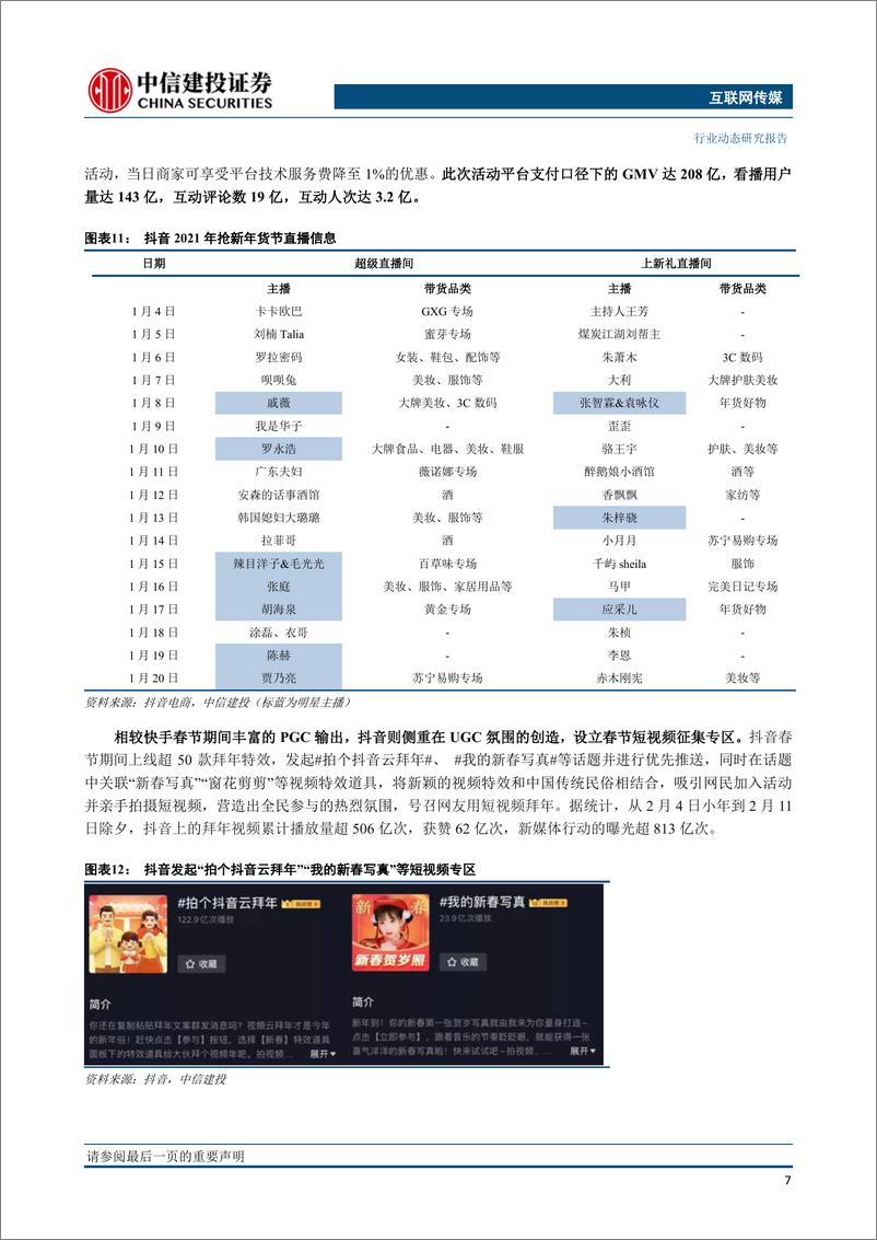 《春节娱乐行业观察：快手极速版下载量领跑；长视频会员促销；泡泡玛特线上线下运营不断破圈-20210218-中信建投-18页》 - 第8页预览图