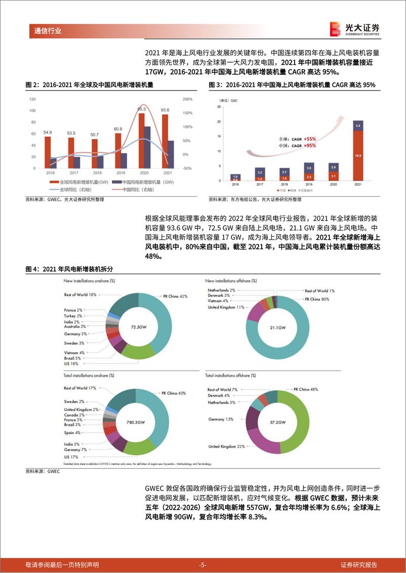 《通信新能源行业跟踪报告之一：海缆，平价上网时代的优质海风细分赛道-20220805-光大证券-20页》 - 第6页预览图