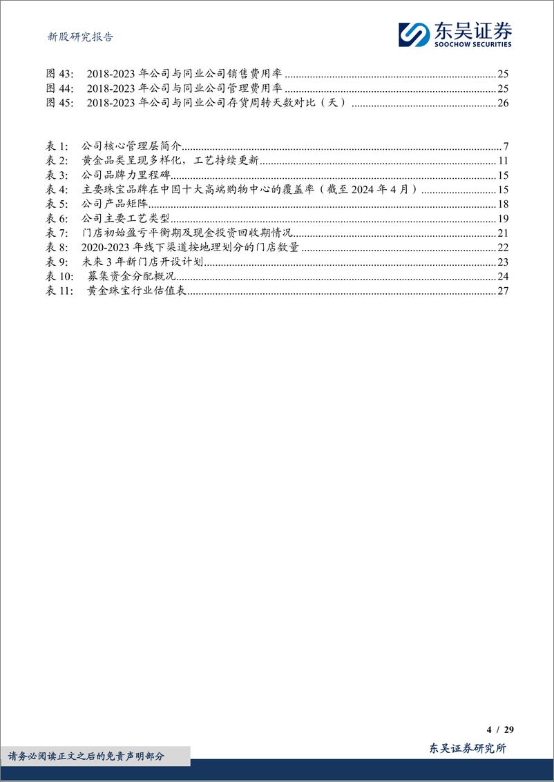 《老铺黄金(06181.HK)定位高净值客户盈利能力强，古法黄金奢侈品代表-240626-东吴证券-29页》 - 第4页预览图