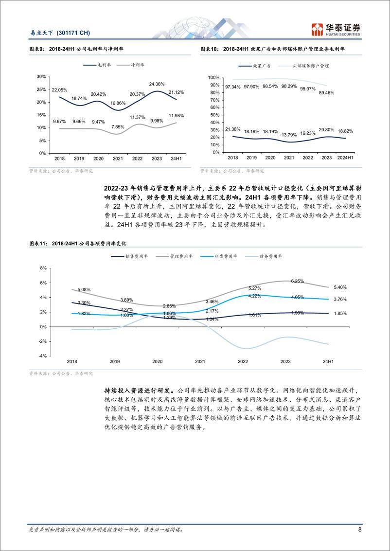 《易点天下(301171)深耕出海营销，中长尾媒体驱动成长-241007-华泰证券-29页》 - 第8页预览图