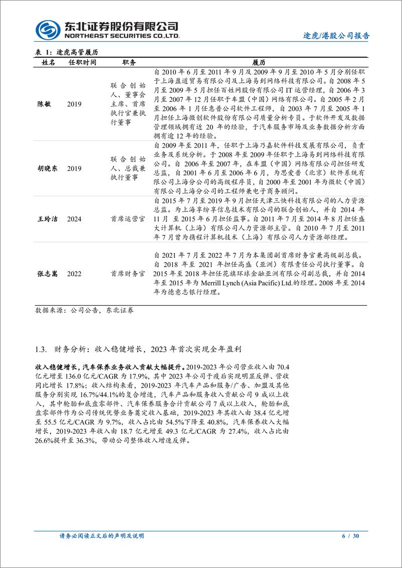 《途虎(9690.HK)系列深度报告之一：供应链%26管理优势高筑壁垒，轻资产加速扩张-240725-东北证券-30页》 - 第6页预览图