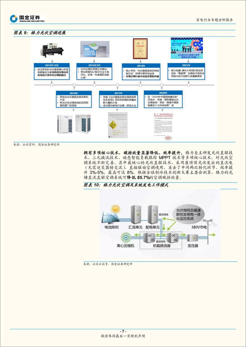 《家电制造力外延探讨系列（1）：家电企业进军光伏的考量与进展-20220807-国金证券-20页》 - 第8页预览图