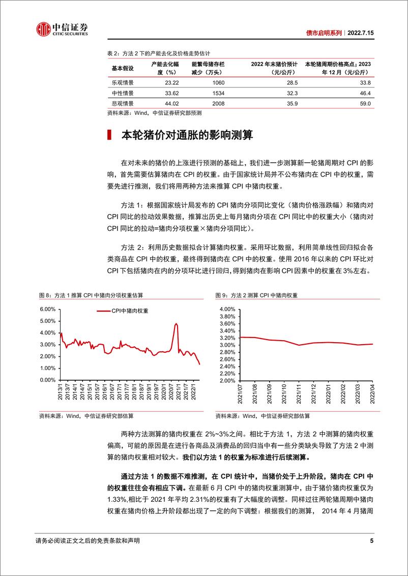 《债市启明系列：猪通胀风云再起-20220715-中信证券-35页》 - 第6页预览图