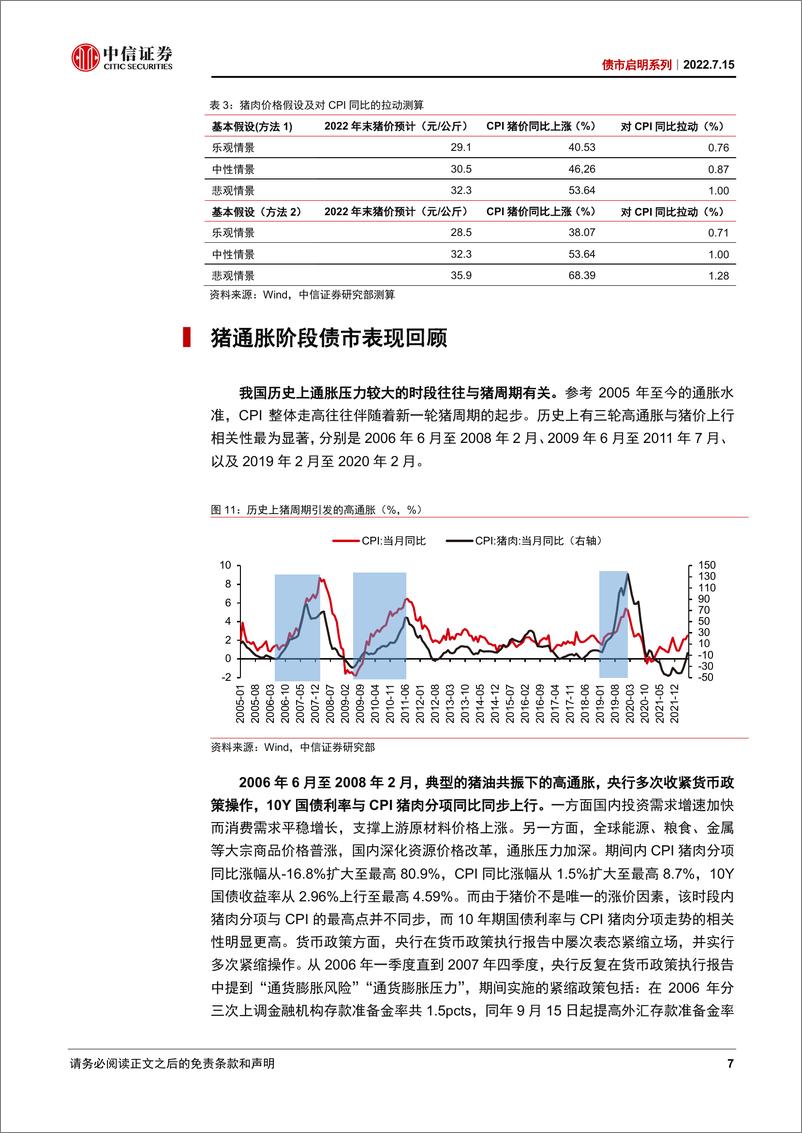 《债市启明系列：猪通胀风云再起-20220715-中信证券-35页》 - 第8页预览图