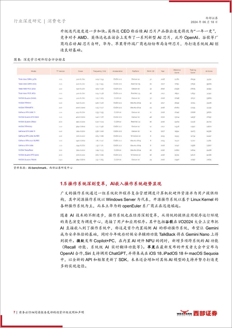 《端侧AI行业深度报告：端侧AI加速迭代，消费电子蓄力腾飞-240622-西部证券-17页》 - 第7页预览图