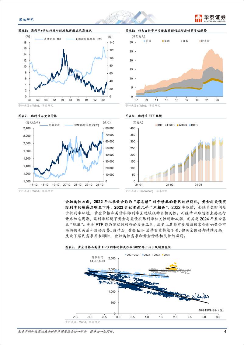 《固收专题研究：脱“缰”的黄金-240408-华泰证券-10页》 - 第4页预览图