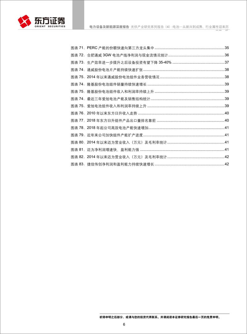 《电力设备及新能源行业光伏产业研究系列报告（4）：电池~从新兴到成熟，行业属性迎来历史性一跃-20190325-东方证券-45页》 - 第7页预览图