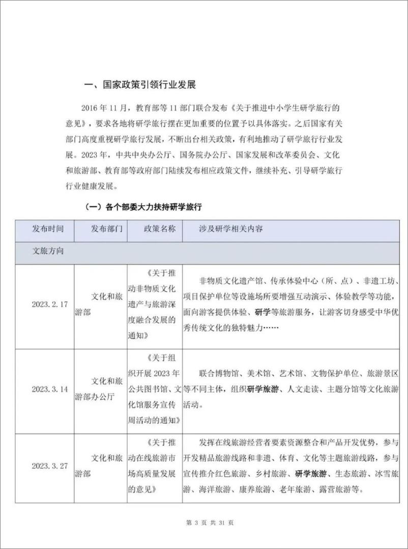 《中国研学旅行市场发展报告（2023）-32页》 - 第4页预览图