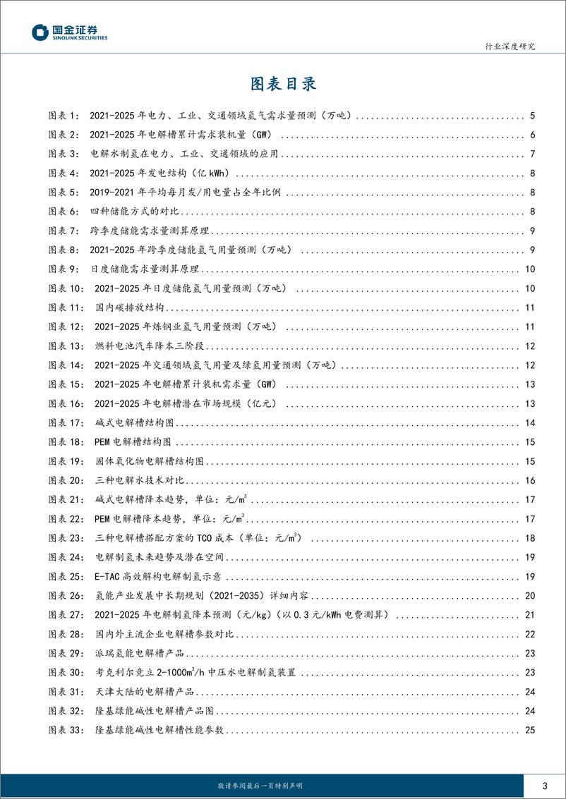 《燃料电池行业产业链系列报告之十三：绿氢催生新兴市场启动，电解水设备技术路线与成本之争-20221217-国金证券-34页》 - 第4页预览图