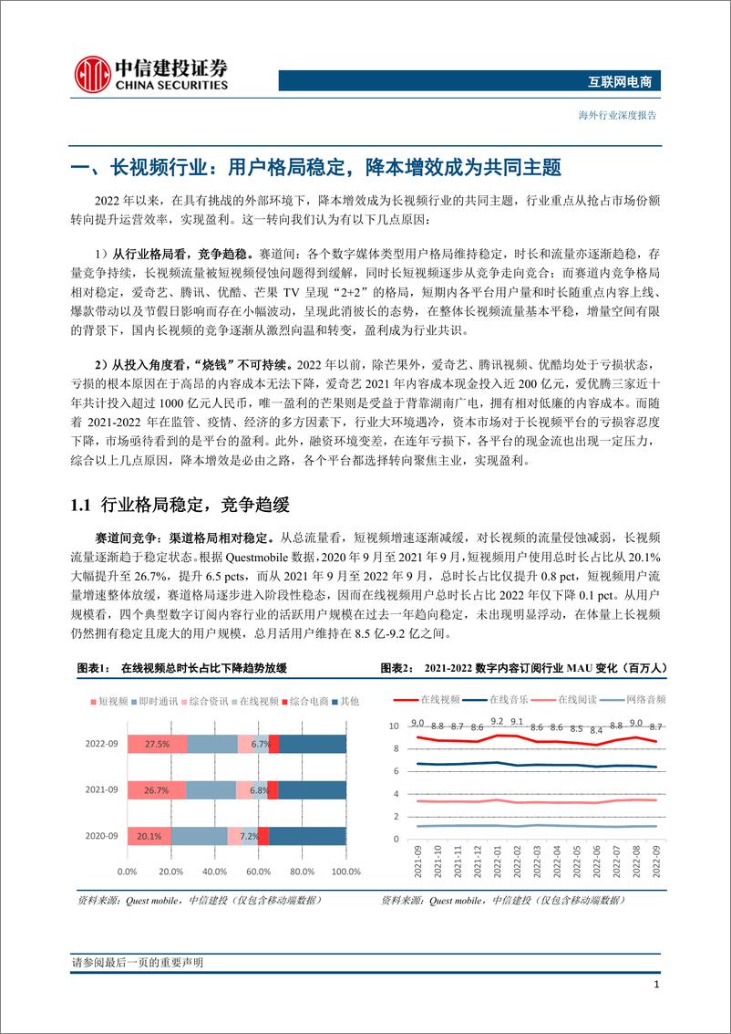 《国内长视频行业：降本增效为主旋律，内容是核心竞争力-20230209-中信建投-34页》 - 第6页预览图