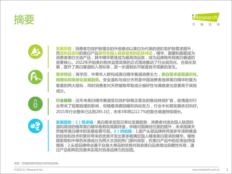 《艾瑞咨询：2022年国人美白趋势洞察白皮书-38页》 - 第3页预览图