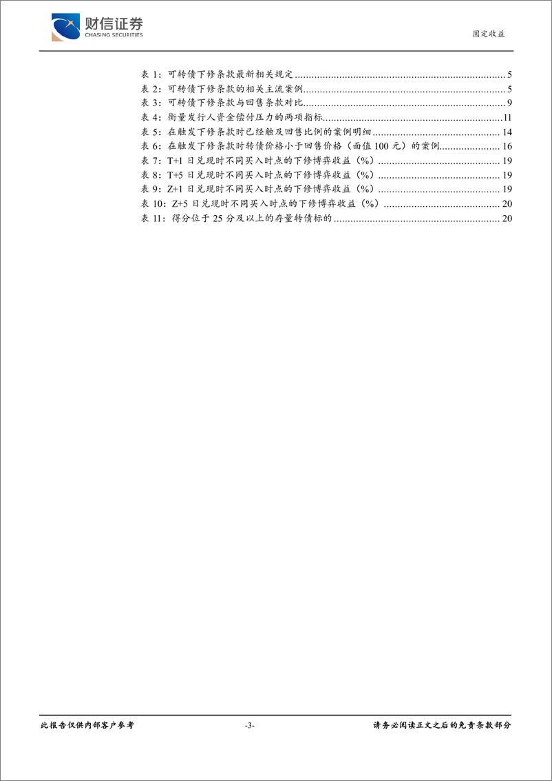 《财信证券-可转债研究框架系列二：如何提高规避回售类下修博弈胜率？》 - 第3页预览图