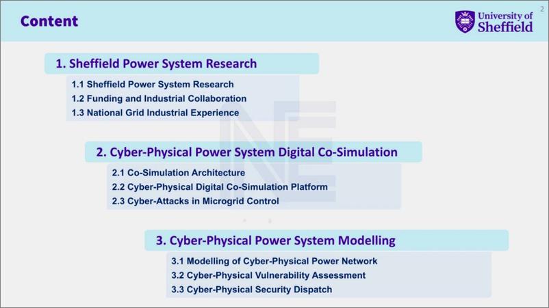 《谢菲尔德大学：2024电力系统的信息物理建模与联合仿真技术报告（英文版）》 - 第2页预览图