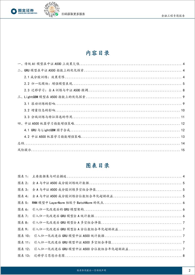 《量化漫谈系列之十二：中证A500AI指增再优化，全样本训练%2b分域微调-241203-国金证券-16页》 - 第2页预览图