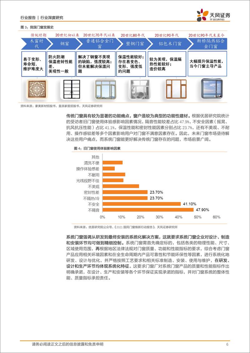 《建筑材料行业深度研究：系统门窗，低渗透率+高品牌属性，构建消费建材新蓝海-20221020-天风证券-32页》 - 第7页预览图