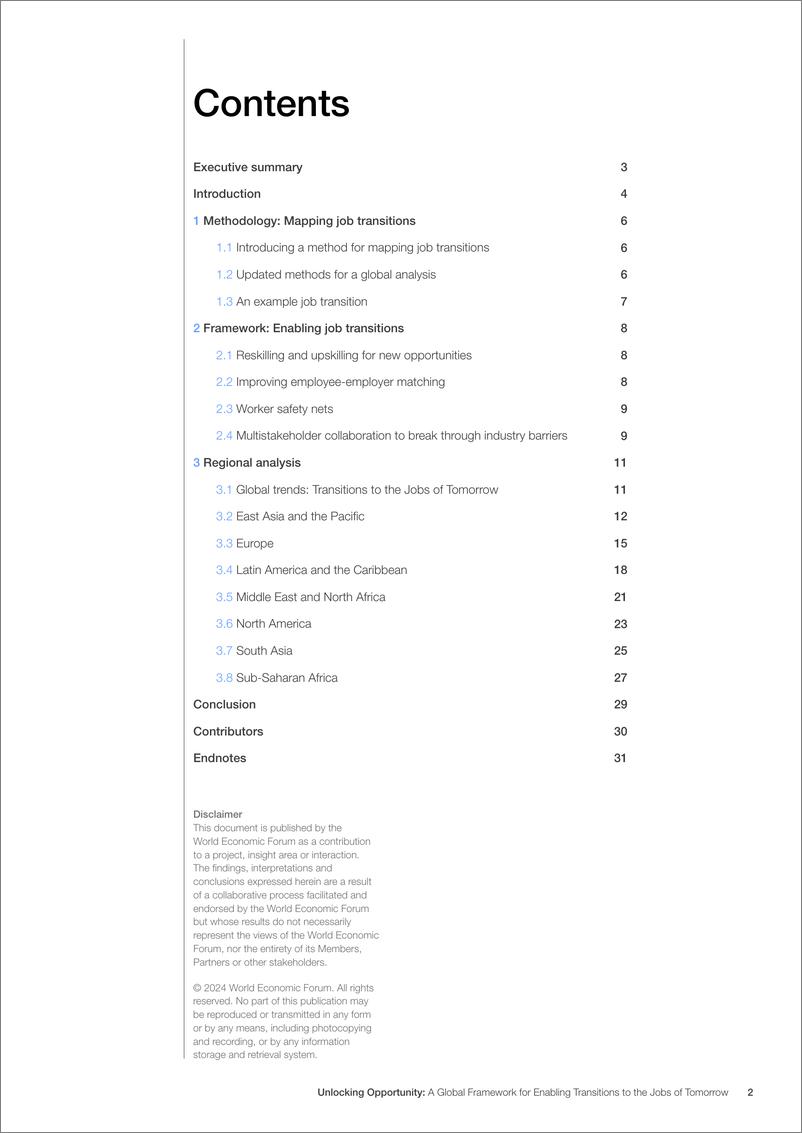 《2024年释放机遇_促进向未来就业转型的全球框架白皮书_英文版_》 - 第2页预览图