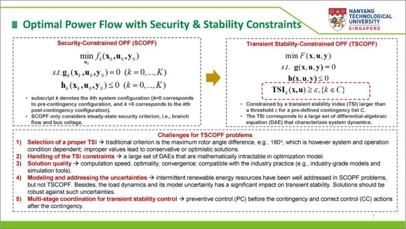 《南洋理工大学_徐岩__2024年考虑高比例新能源不确定性的电力系统暂态稳定约束最优潮流报告_英文版_-1》 - 第7页预览图