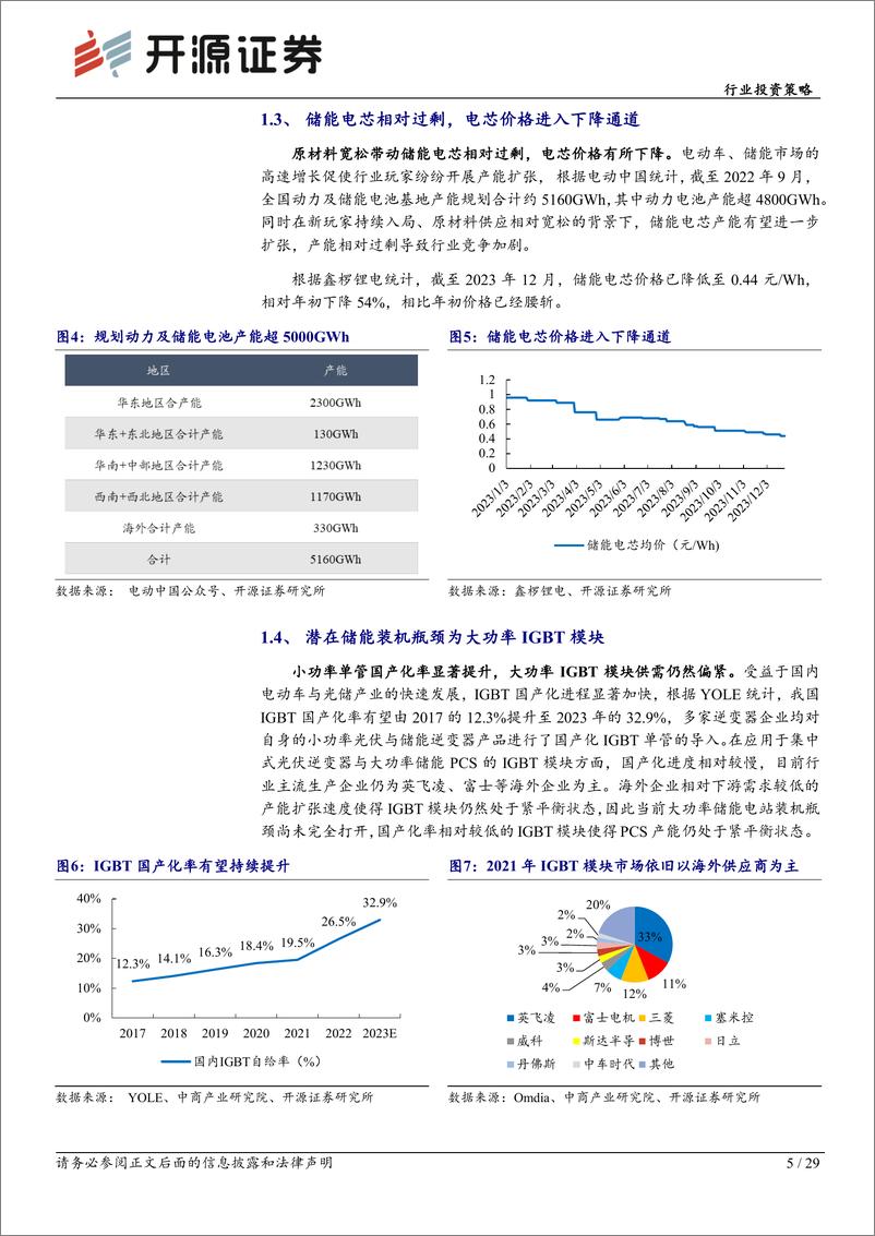 《储能行业2024年度投资策略：多区域多场景储能需求持续释放，重视结构性机会-开源证券》 - 第5页预览图