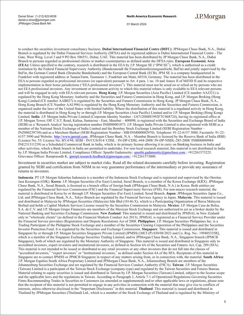 《JPMorgan Econ  FI-US 1000am data reports show some weakening-106801829》 - 第5页预览图