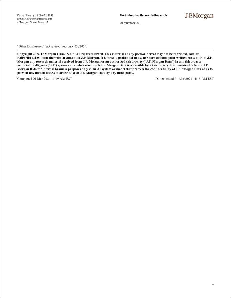 《JPMorgan Econ  FI-US 1000am data reports show some weakening-106801829》 - 第7页预览图