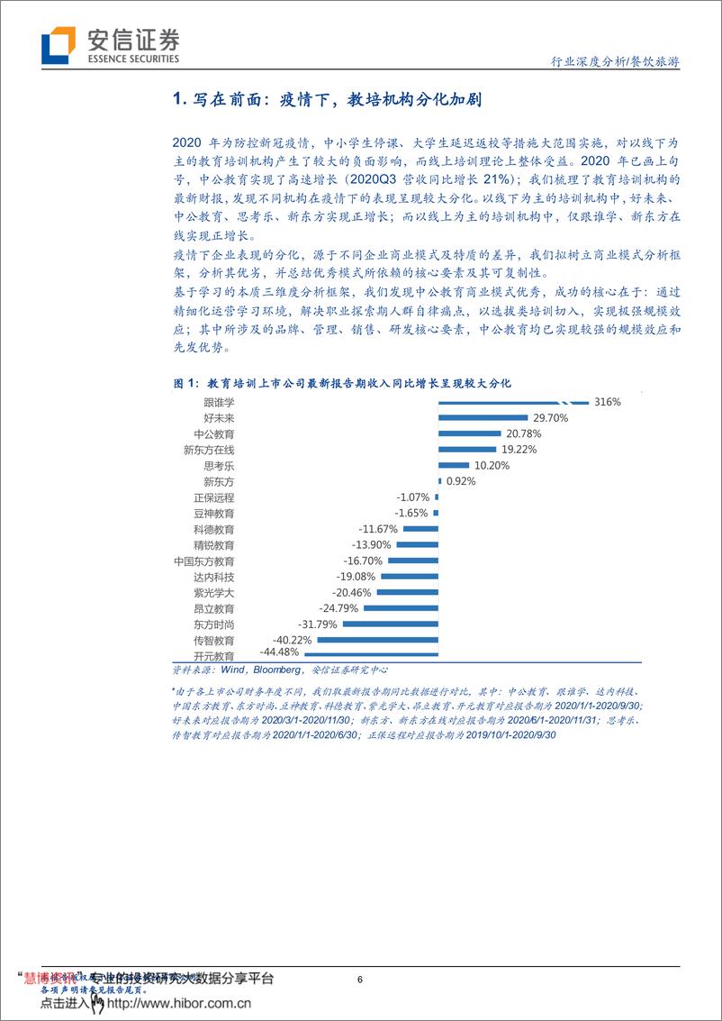 《教育行业：兼论中公教育商业模式优越性，教育培训机构研究方法论探讨》 - 第6页预览图