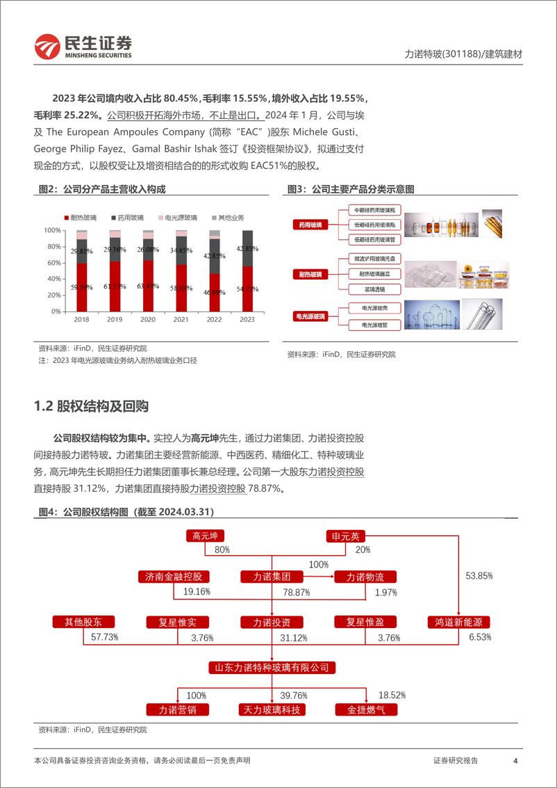 《力诺特玻(301188)深度报告：从0到1，中硼硅成长新势力-240530-民生证券-29页》 - 第4页预览图