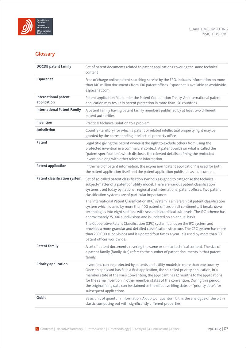 《欧洲专利局_2023年量子计算洞察力报告_英文版_》 - 第7页预览图