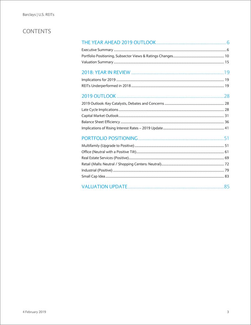 《巴克莱-美股-房地产行业-美国REITs：2019年前瞻-2019.2.4-137页》 - 第4页预览图