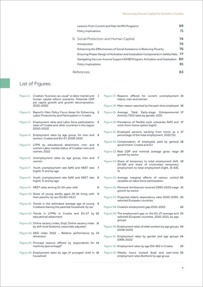 《世界银行-利用人力资本促进克罗地亚经济增长——在人口和技术变革中释放经济起飞的潜力（英）-2024-98页》 - 第5页预览图