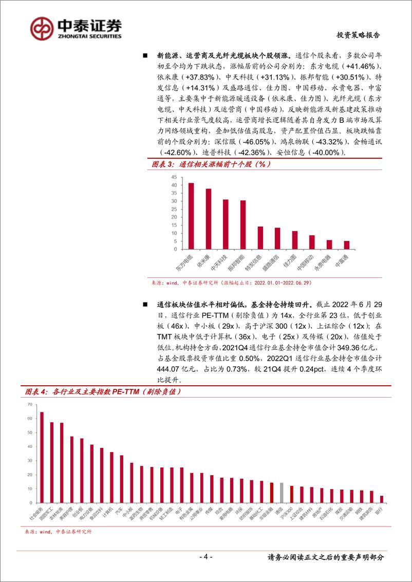 《通信行业2022年中期投资策略：数字基建结构性机会，通信赋能车载与新能源-20220630-中泰证券-56页》 - 第5页预览图