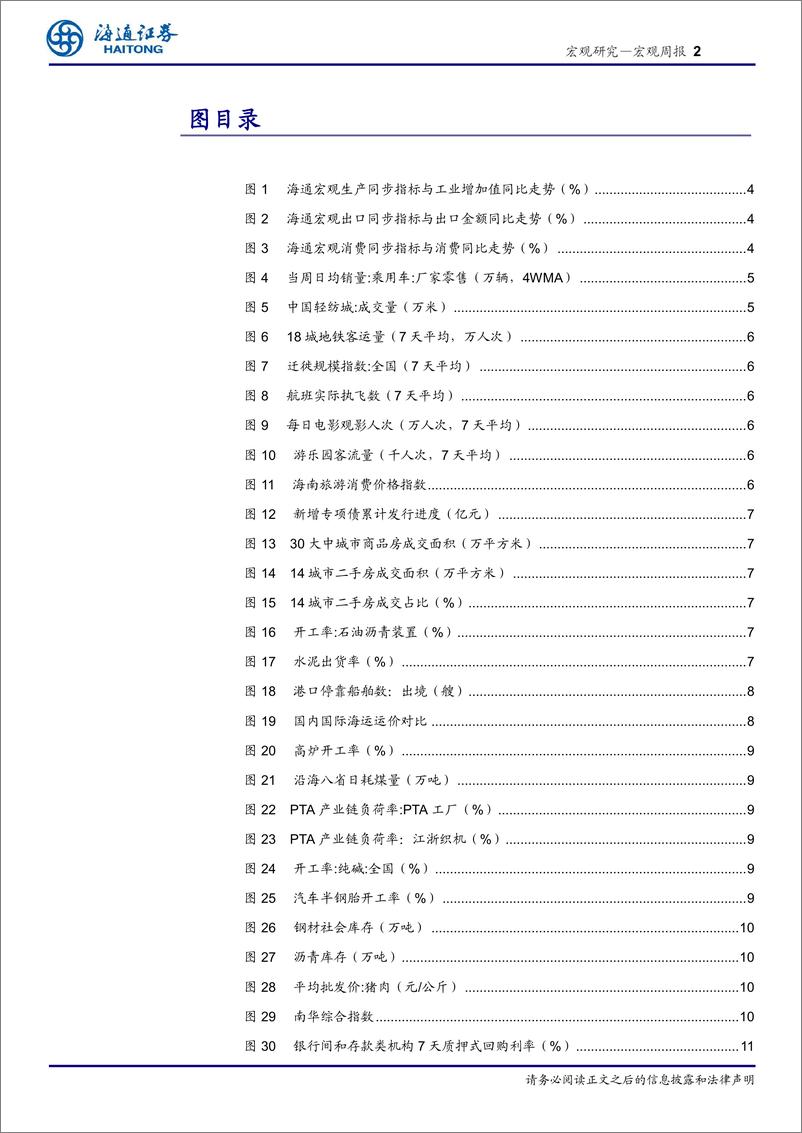 《国内高频指标跟踪(2024年第30期)：消费改善，地产回落-240811-海通证券-12页》 - 第2页预览图