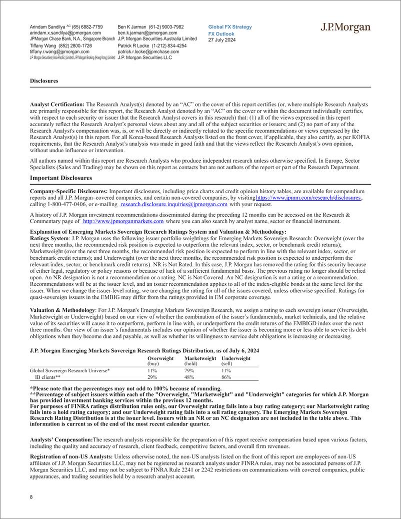 《JPMorgan Econ  FI-FX Outlook Yen-maggedon-109456595》 - 第8页预览图