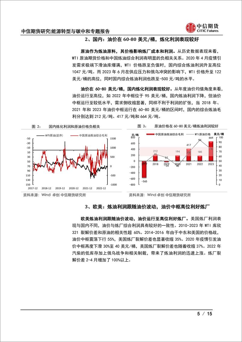 《石化行业深度系列报告二：中游炼化行业利润何时春归？-20230620-中信期货-15页》 - 第6页预览图