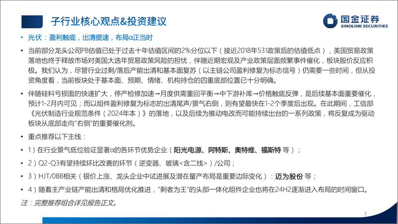 《新能源(光储风氢)行业2024年中期策略：全球降碳坚定不移，成本、技术双轮驱动-240602-国金证券-110页》 - 第2页预览图