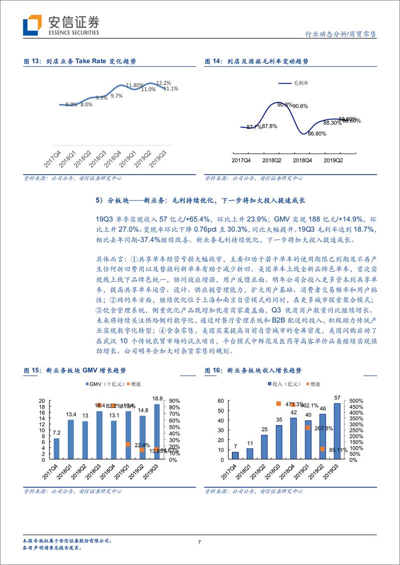 《商贸零售行业：家家悦省内外布局加速，美团点评三季度收入持续高增-20191124-安信证券-25页》 - 第8页预览图