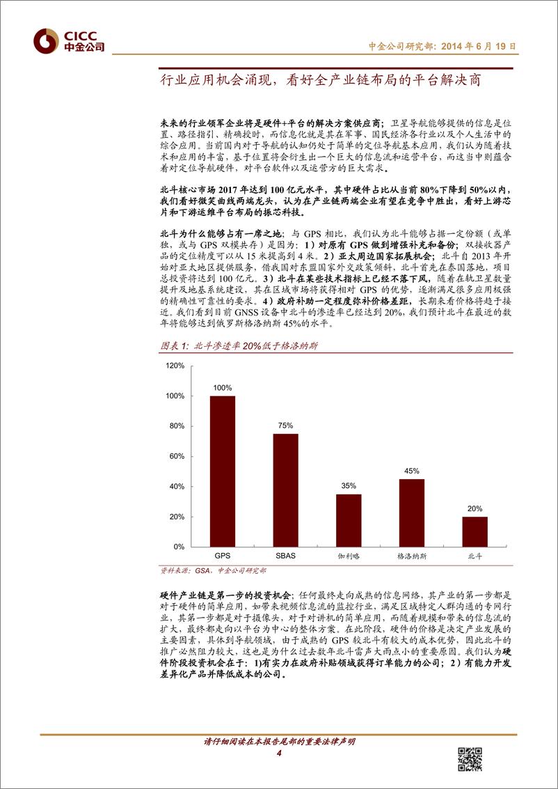 《中金公司-科技：北斗：导航仪到位臵信息大产业,芯片和运维平台大机会》 - 第4页预览图