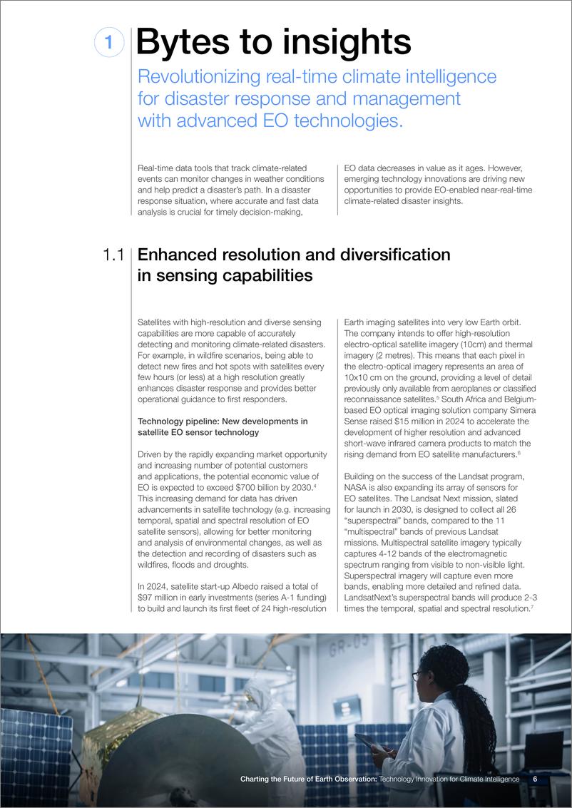 《世界经济论坛-描绘地球观测的未来：气候智能的技术创新（英）-2024.9-21页》 - 第6页预览图