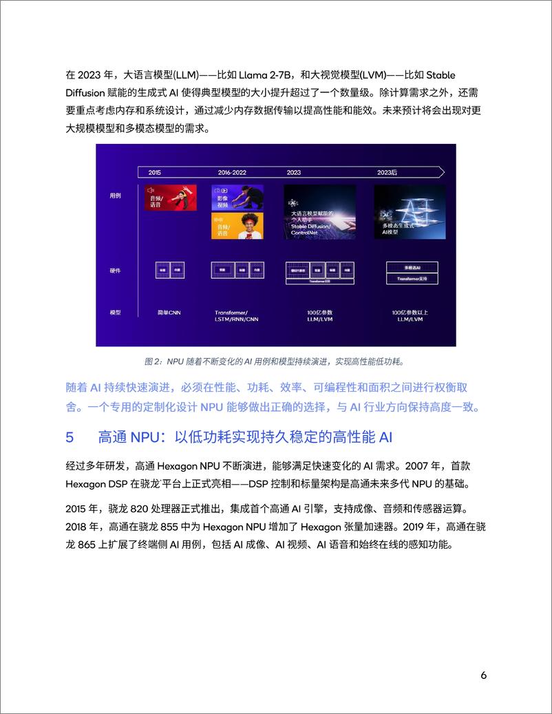 《通过NPU和异构计算开启终端侧生成式AI-Qualcomm》 - 第6页预览图