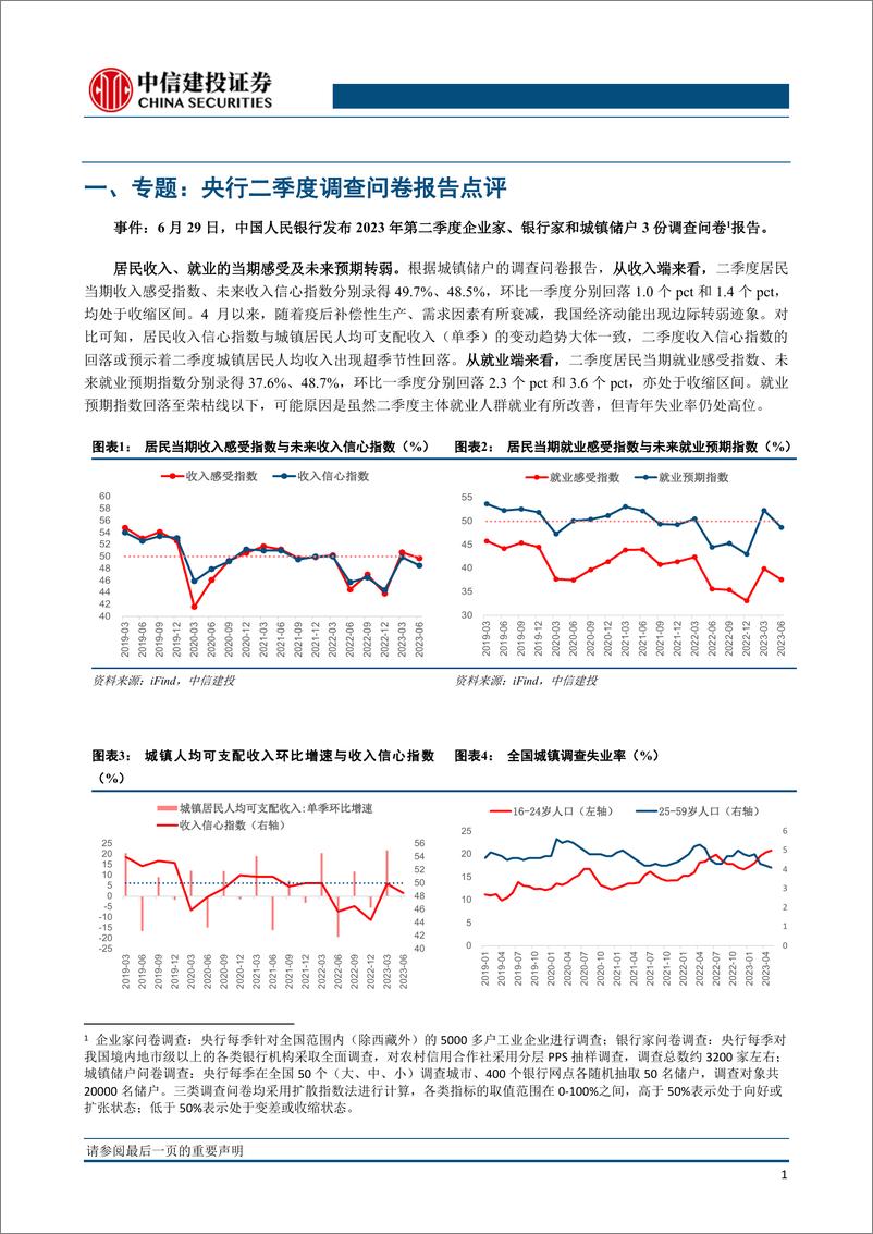 《见微知著·实体经济观察：二季度央行问卷点评，经济底再确认-20230710-中信建投-16页》 - 第5页预览图