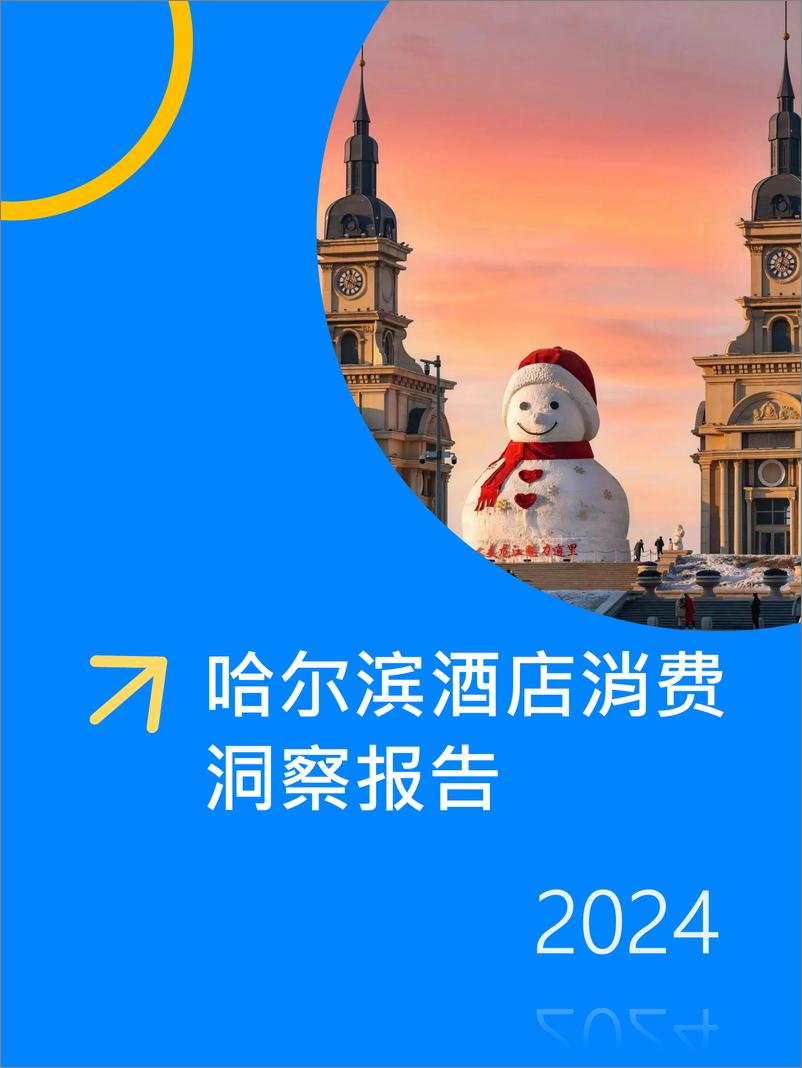 《哈尔滨酒店消费洞察报告2024-Fastdata极数-2024-46页》 - 第1页预览图