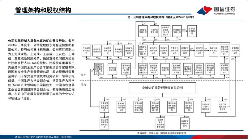 《金诚信(603979)矿服稳健增长，铜矿放量提升业绩弹性-250102-国信证券-35页》 - 第5页预览图